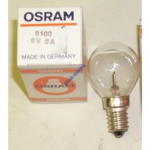 8100 OSRAM 6V 5A E14